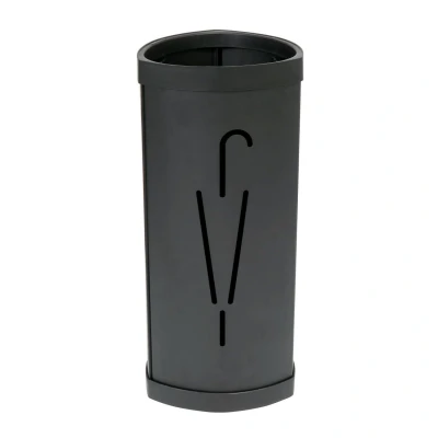Image of Alba Umbrella Stand, Black