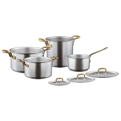 Image of Sambonet Pan Set 1965 Vintage 4 Piece