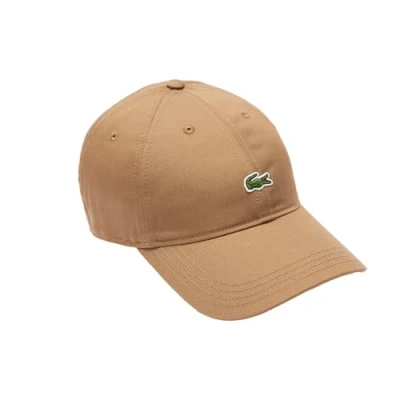 Image of Lacoste Unisex Cap, Size: One Size, Marron