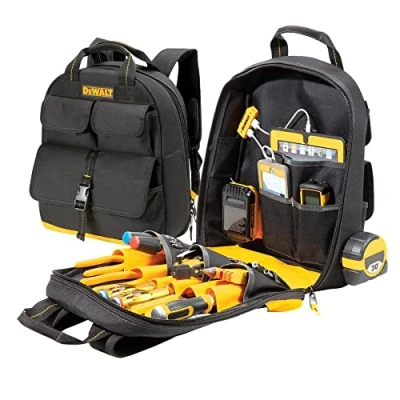 Image of Dewalt DGC530 23 pocket USB Charging Tool Backpack