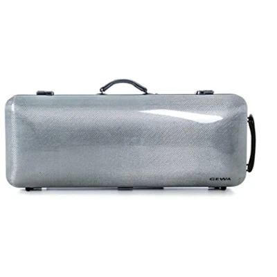 Image of GEWA Viola Case Idea 2.8 Silver/Black Titanium with Additional Side Handle Made in Germany