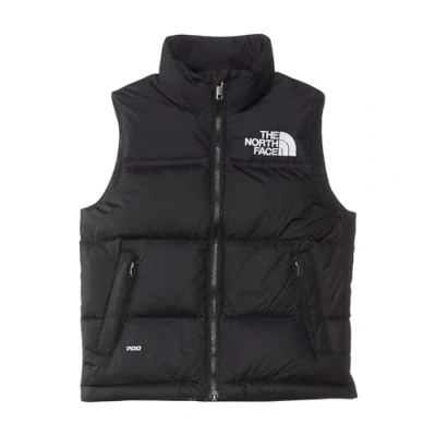 Image of The North Face TEEN 1996 Retro Nuptse Unisex Waistcoat, Size: 6y, Black