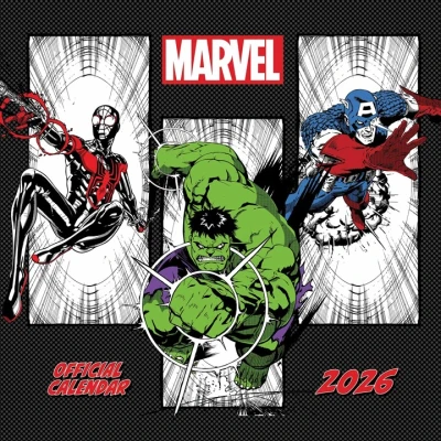 Image of Marvel Comics Calendar 2026
