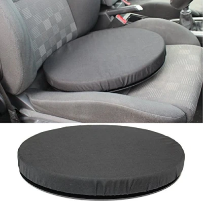 Image of Hardcastle Rotating Car Seat Swivel Cushion Mobility Aid Black