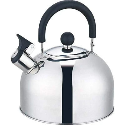 Image of 2.5L Stainless Steel Lightweight Whistling Kettle New (Silver)