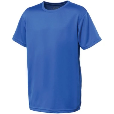 Image of AWD Just Cool Kids Breathable T Shirt Royal Blue 12/13 Years