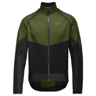 Image of GOREWEAR Phantom Jacket Mens, Utility Green/Black, M