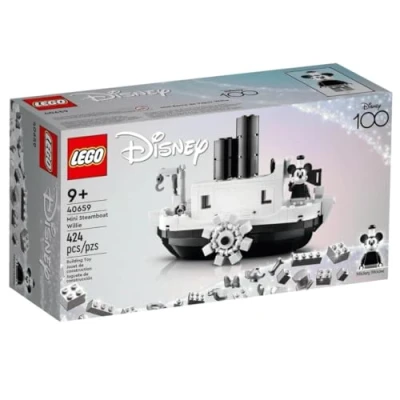 Image of LEGO Mini Steamboat Willie GWP Exclusive 40659, 424pcs