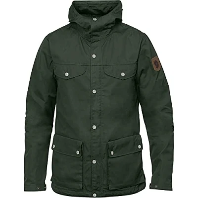 Image of Fjallraven Unisex Greenland M Sport Jacket, Green, S UK