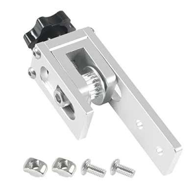 Image of AEDIKO Upgrade 2020 Profile X axis Synchronous Belt Stretch Straighten Tensioner for Creality Ender 3/Ender3 Pro/Ender3 V2/CR 10/ CR 10 V2/ V3/CR 20 Pro 3D Printer Parts (Silver)