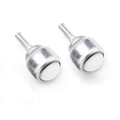 Image of 2Pcs Bolt Type Nylon Ball Transfer Bearing Unit Table Conveyor Roller for Transmission System, Feeding System (CY 19D, M6 Male Thread)