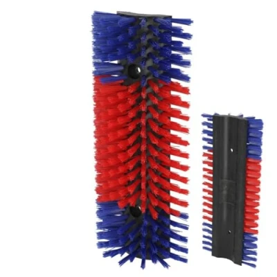 Image of Universal Scratching Brush Cow Pole Large Durable Polyamide Bristles 22x50x9cm Stable Cattle Pony Goats Sheep