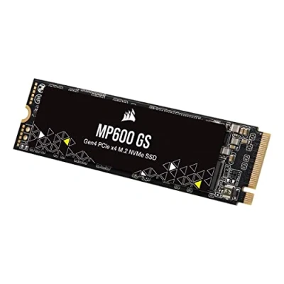 Image of Corsair MP600 GS 1TB PCIe Gen4 x4 NVMe M.2 SSD High Density TLC NAND 2280 DirectStorage Compatible Up to 4,800MB/sec Great for 4.0 Notebooks Black