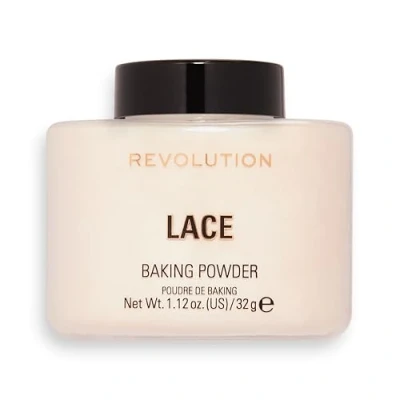 Image of Revolution Beauty London, Loose Baking Powder, Prolongs Makeup Wear, Setting Lace, For Light Skin tones, 32g