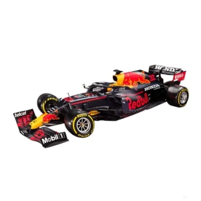 Image of Bburago Race 18 38155 Compatible with Red Bull Honda RB16B, No.33, Racing Honda, Formula 1, M.Verstappen, 2021. 1:43, Finished Model