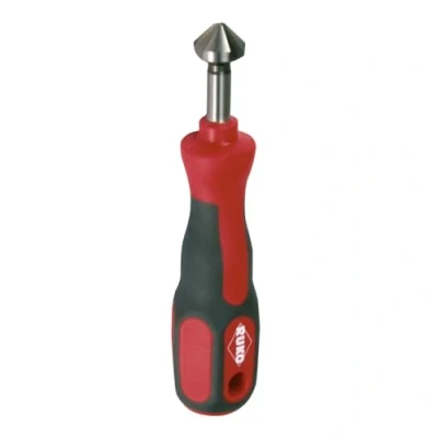 Image of Ruko HSS Hand Deburrer with Countersinker, Bright Finish, 12.4mm Diameter, R102143