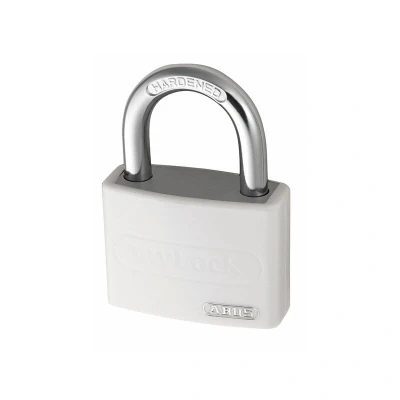 Image of Abus T65AL/40mm My Lock Aluminium Padlock White Keyed Alike 6401 ABUKA49947