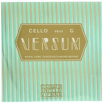 Image of Thomastik Einzelsaite für Cello 4/4 Versum G Saite Seilkern, Wolfram/Chrom Umspinnung, mittel