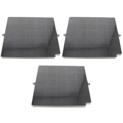 Image of SOS Accessoire AIRFORCE FC120 AFFCAF16CS Carbon Filters 260 x 256 17 mm Hood 480122100934 Set of 3