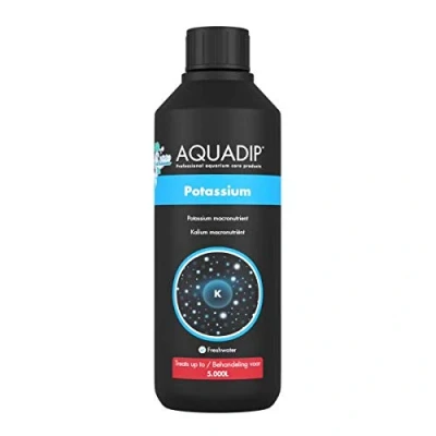 Image of Aquadip Potassium 500ml Tropical Coldwater Aquarium Fish Tank Plant Fertiliser Treatment