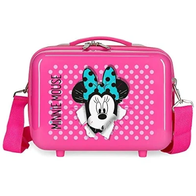 Image of Disney Minnie Sunny Day Adaptable Beauty Case Pink 29x21x15 cms ABS