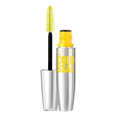 Image of Maybelline New York Volum&#039; express the colossal washable mascara, volumizing, Platinum Black, 0.31 Fluid Ounce