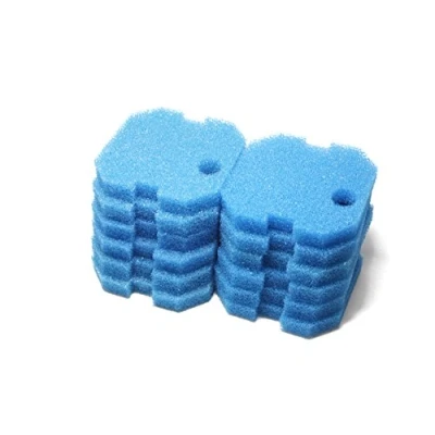 Image of LTWHOME Replacement Blue Coarse Filter Pad Fit for Eheim Professional 2222/2324 and Experience 150/250/250T (Pack of 12)
