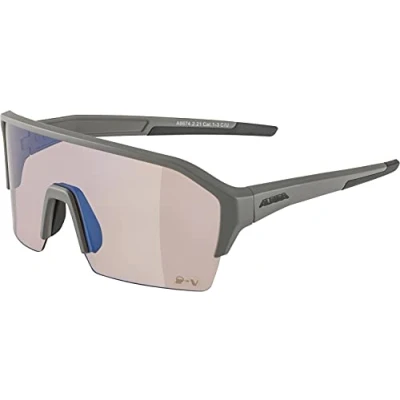 Image of ALPINA Unisex Adult, RAM HR Q LITE V sports glasses, moon grey matt, One Size