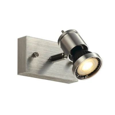 Image of SLV ASTO 1 / Internal Illumination, Surface, Wall Mounted Light, Ceiling spot GU10 50W Aluminium, 50 W, 147441
