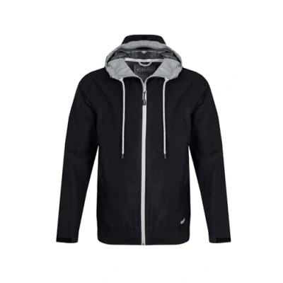 Image of Weird Fish Prescott Waterproof Packable Jacket Black Size S/M