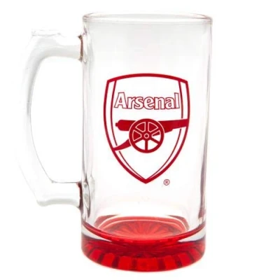 Image of Arsenal F.C. Stein Glass Tankard CC Official Merchandise