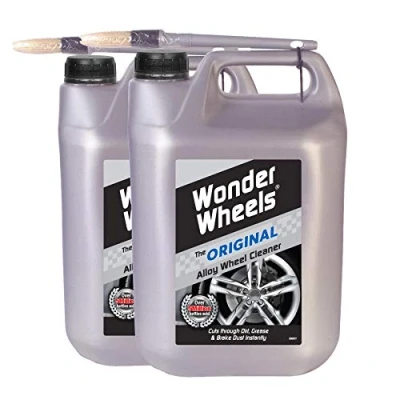Image of Wonder Wheels Alloy Wheel Cleaner 5L x 2 Removes Dirt, Grease, Brake Dust