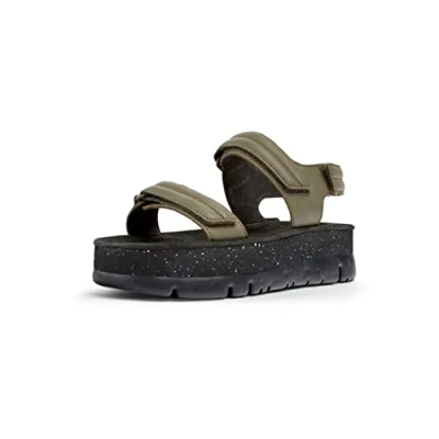 Image of Camper Women&#039;s Oruga Up K201509 Sandal, Green, 7 UK