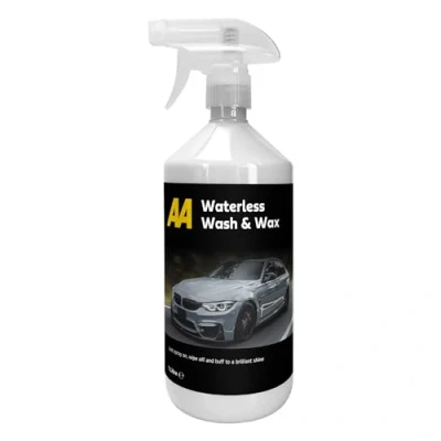 Image of AA Car Essentials 1L Waterless wash and Wax with Carnauba cleaner/polish