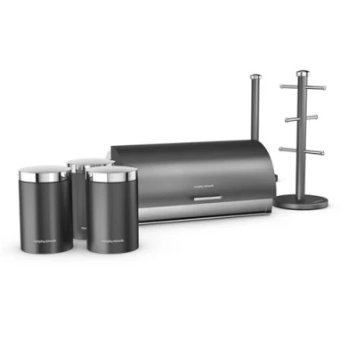 Image of Morphy Richards Accents 6 Piece Storage Set Titanium