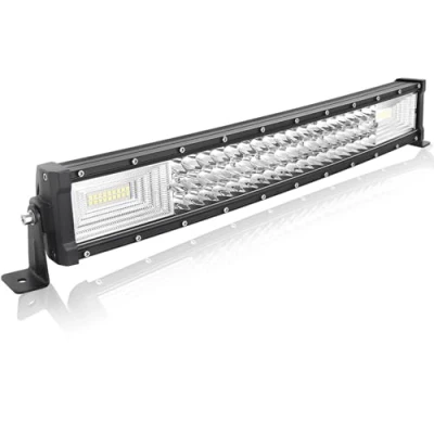 Image of AUXTINGS 22 inch 270W Curved Triple Row 7D Led Work Light Bar Spot Flood Combo Beam DC 12V 24V 6000k Offroad Vehicles 4x4 Atvs Utvs
