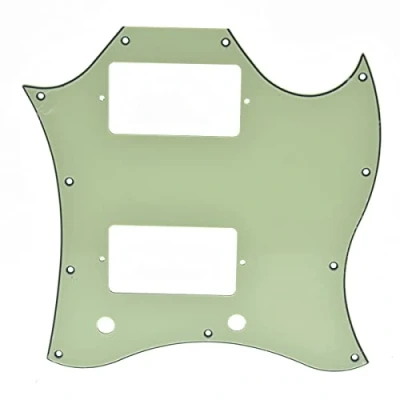 Image of Dopro American Standard SG Guitar Full Face Pickguard for USA Special Mint Green 3 Ply