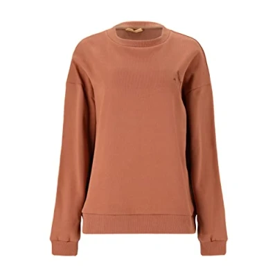 Image of Athlecia Women&#039;s Lia Sweatshirt, Opaque, 5023 Mocha Mousse, 42