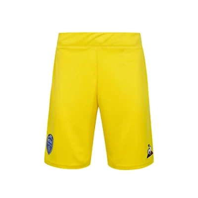 Image of Le Coq Sportif Estac Pro Short Men&#039;s Shorts, Mens, 2020884_XS, Original Jaune, XS