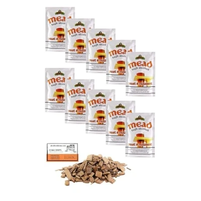Image of 10 x Mead Yeast Bulldog 28g/25L for Fermentation, Honey, Wine