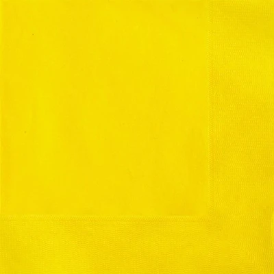 Image of Sunflower Yellow Luncheon Napkins 33cm 2Ply Pack of 20