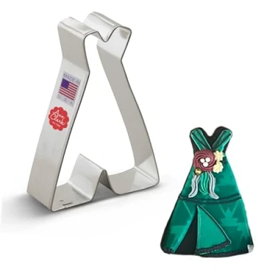 Image of Teepee Premium Cookie Cutter 10.16 cm, Made in USA by Ann Clark