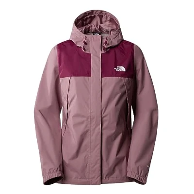 Image of The North Face Antora jacket Hardshell Fawn greyboysenberry, Women&#039;s, Size: XS, grey boysenberry