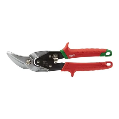 Image of Milwaukee Snips Curved for Continuous Cuts, Red