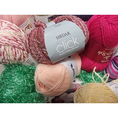 Image of Mixed Bag Knitting Yarn 500g Assorted Shades, Brands and Blends