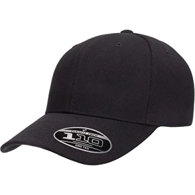 Image of Flexfit Men&#039;s 110 Pro Formance Baseball Cap, Black, One Size