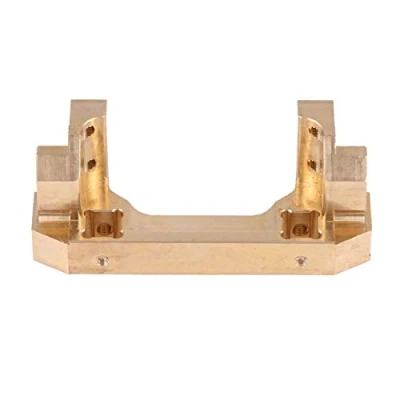 Image of Drfeify RC Brass Front Bumper Mount Spare Parts Fit for Traxxas TRX 4 Crawler Model Car