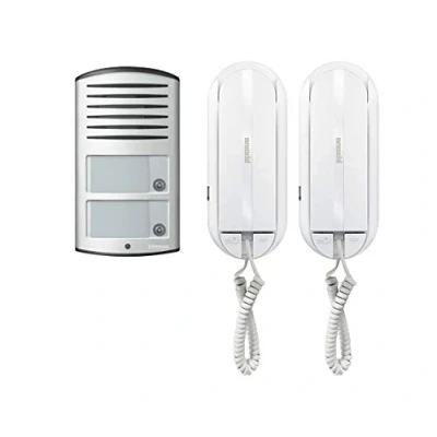 Image of Bticino 366821 Linea 2000 two way audio door entry kit with Sprint L2 handsets