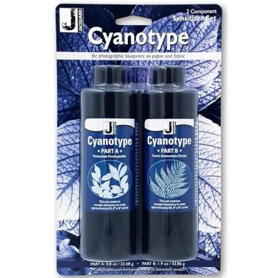 Image of Jacquard Cyanotype Sensitizer Set Photo Blueprints on Paper and Fabrics