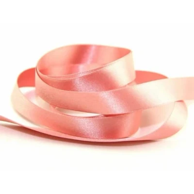 Image of 3mm Berisford Double Faced Satin Ribbon 60 Dusty Pink per metre